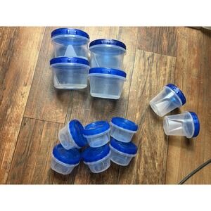 Ziploc Twist n Lock Round Plastic Storage Containers w/Lids 24 Piece Set